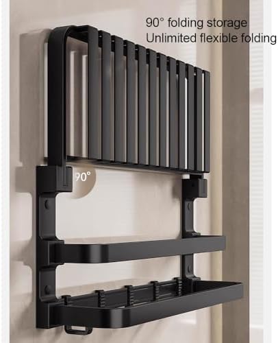 ANNBKA 3-Layer Aluminum Wall Mounted Towel Rack