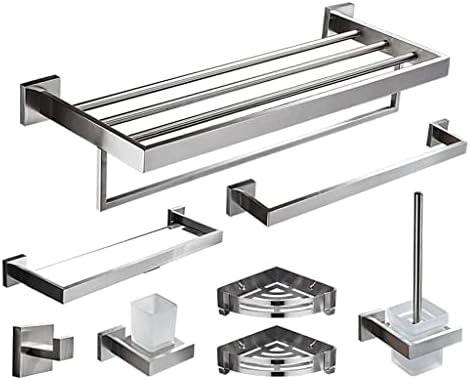 Modern Stainless Steel Bathroom Hardware Set