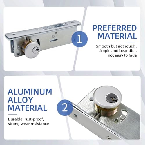 TTSITG Storefront Mortise Hook Deadbolt Lock