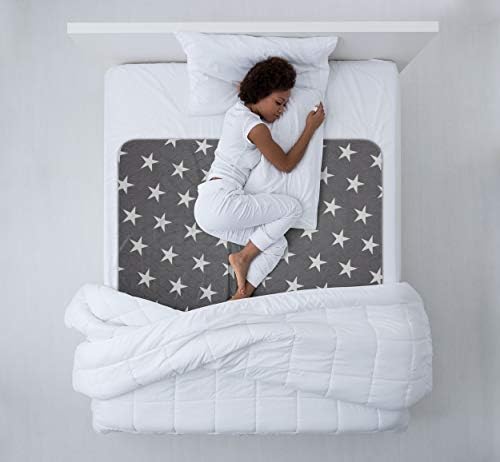 Neuma Design Reusable Bed Pads - 52x34 Waterproof Durable 2 Pack