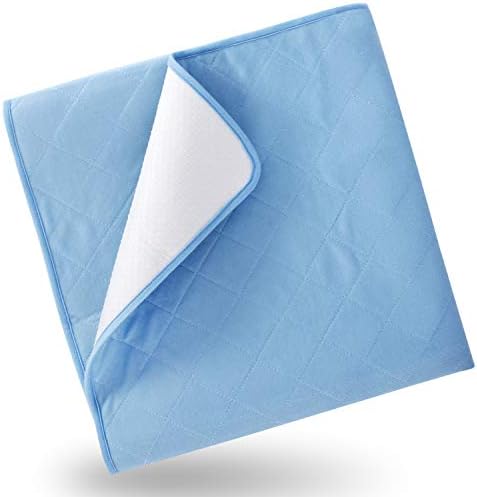 Springspirit Reusable Incontinence Bed Pads 52x34 Waterproof Non-Slip