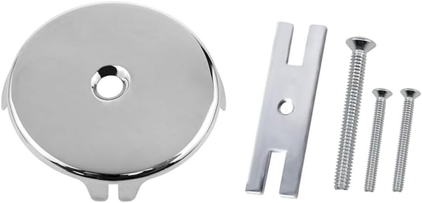 Alidecter Tub Drain Overflow Cover - Zinc Alloy Single Hole