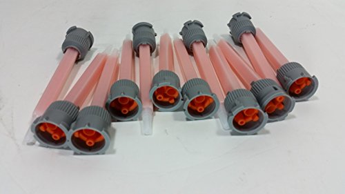 3M Scotch-Weld EPX Mix Nozzles Square Orange - Bag of 12