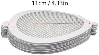 Hair Drain Stickers - Waterproof Adhesive Hair Catcher for Bathroom and Laundry