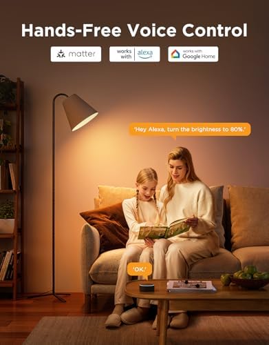 Govee BR30 Smart Bulbs 4 Pack Matter Alexa Google Assistant Compatible