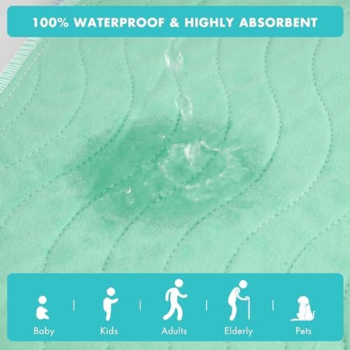 Bunlitent Washable Underpads 36 x 38 4 Pack