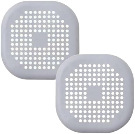 WELANGBN Square Hair Catcher with Suction Cup 2 Pack