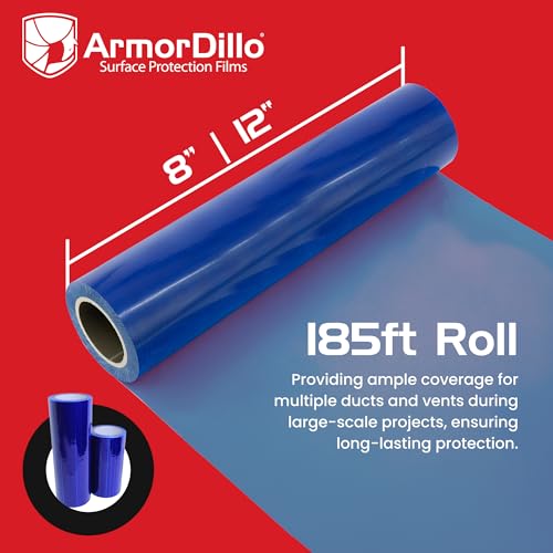 ArmorDillo HVAC Vent Film Duct Masking Tape 12 x 185
