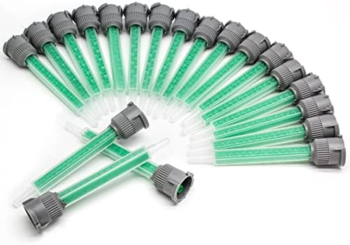 Litoexpe 20Pcs Epoxy Mixing Nozzle Tips for 50ml Cartridges