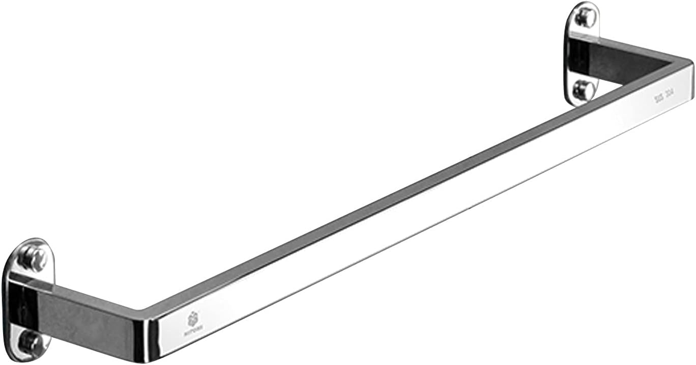 TiStm Towel Rack - 40Cm Brushed Finish Wall Mounted