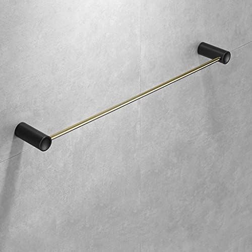 ANNBKA Black Gold Towel Bar Bathroom Pendant