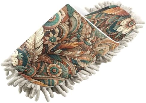 Zhirexin Mandala Pattern Mopping Slippers 1