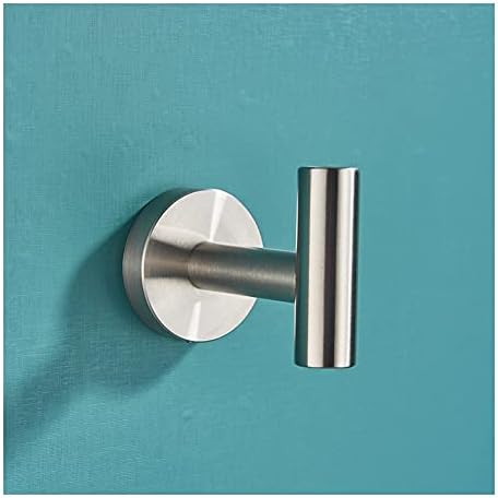ANNBKA Bathroom Hardware Towel Bar Set with Robe Hook and Shelf