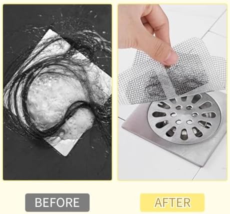 Disposable Hair Drain Stickers 4x4 Inches 5PCS