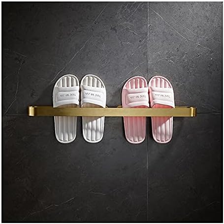 ANNBKA Brush Gold Wall-Mounted Towel Bar 1