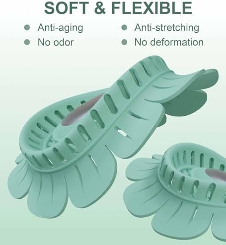 TAPPOP Shower Hair Catcher 2 Pack Heavy Duty Silicone Drain Cover