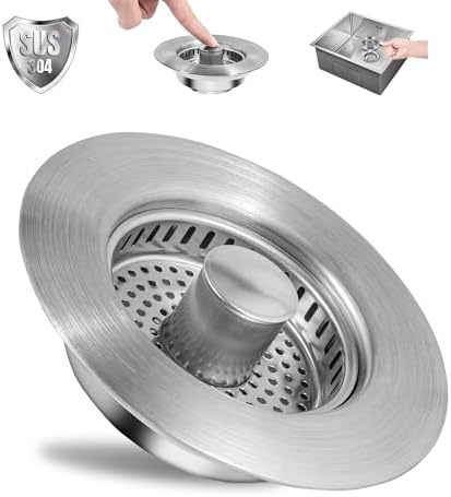 Tilirex 3 in 1 Kitchen Sink Drain Strainer