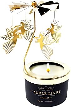 Kellys Custom Candles Angel Rotating Scented Candle