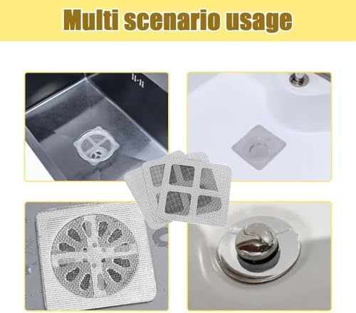 DONGLING Disposable Drain Covers for Hair Catcher