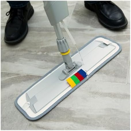 Boardwalk 59 in Bucketless Microfiber Mop Kit - Gray
