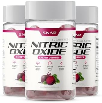 Snap Supplements Nitric Oxide Beet Root Gummies - 180 Count