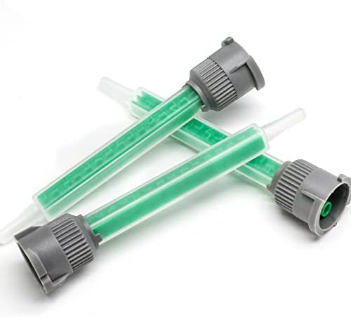 Litoexpe 20Pcs Epoxy Mixing Nozzle Tips for 50ml Cartridges