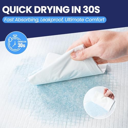 AOZITA 50-Pack Heavy Duty Disposable Underpads 30 x 36