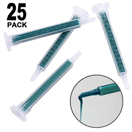PAGOW 25Pcs 33 Inch Epoxy Mixing Nozzle