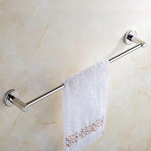 Stainless Steel Towel Rack with Silver Finish