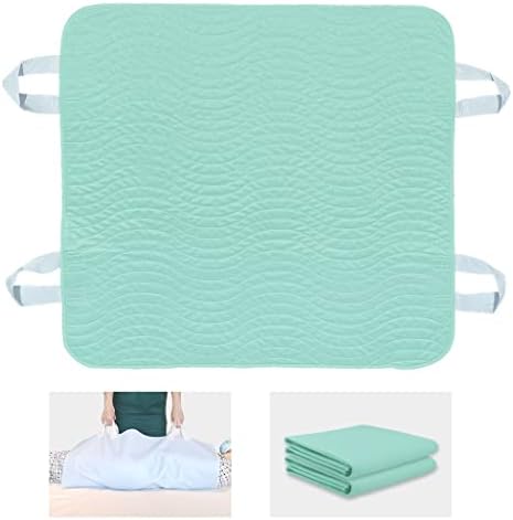 2 Pack Reusable Incontinence Bed Pads with Handles 36x34 Inch