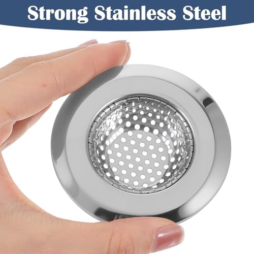KALIONE Bathtub Hair Catcher Strainer 279 Inch Stainless Steel