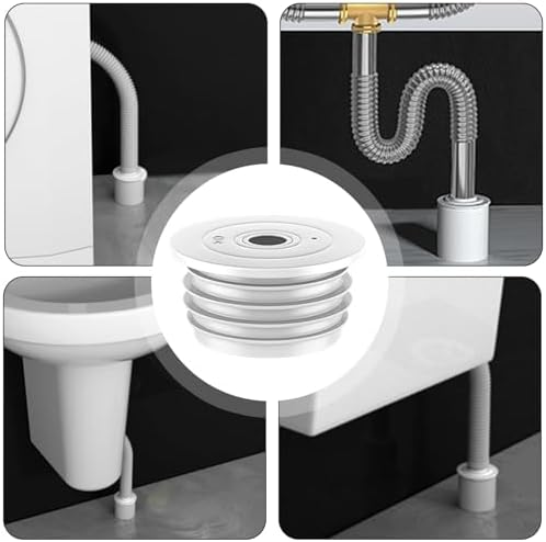 Hesitroad Universal Drain Stopper Anti Odor Sink Plug
