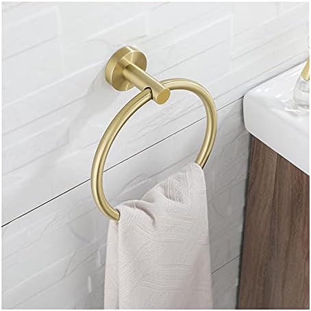 ANNBKA Gold Brushed Bathroom Hardware Set