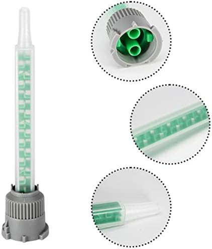 Litoexpe 20Pcs Epoxy Mixing Nozzle Tips for 50ml Cartridges