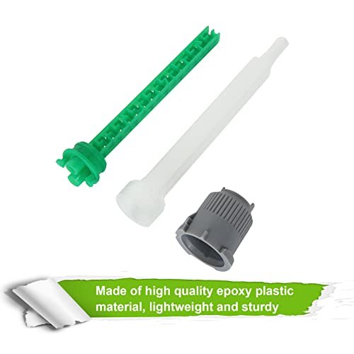 LANIAKEA 50 Pcs Epoxy Mixing Nozzle Tips 35 Inch