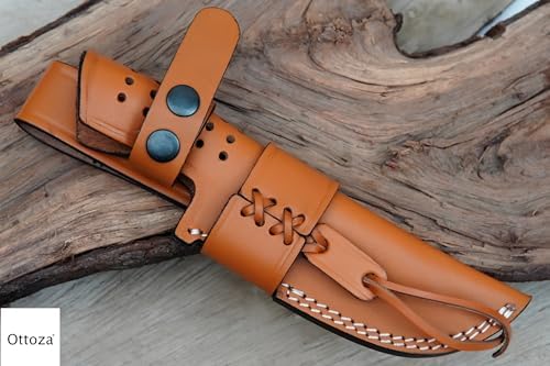 Ottoza Premium Top Grain Leather Knife Sheath for Belt 1