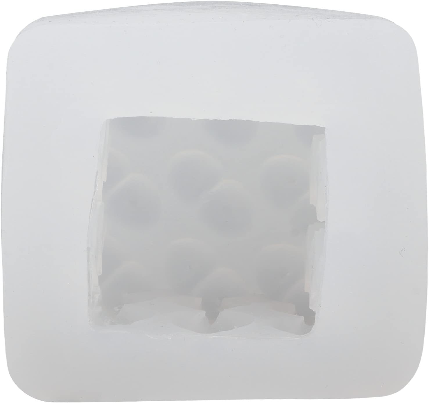 3D Heart Cube Aromatherapy Candle - Food Grade Silicone for Home Events