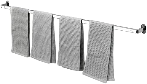Stainless Steel Towel Bar Rail with Polished Finish