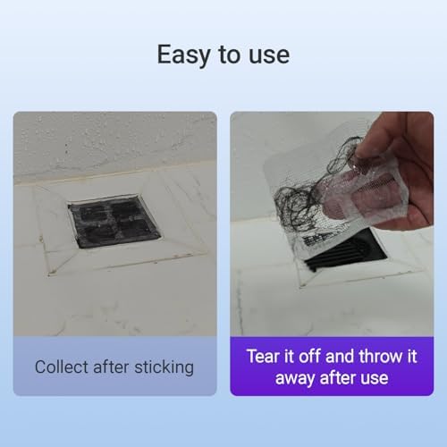 102050 Pack Disposable Hair Catcher for Bathrooms and Sinks