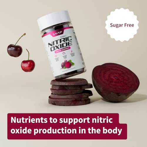 Snap Supplements Nitric Oxide Beet Root Gummies - 180 Count