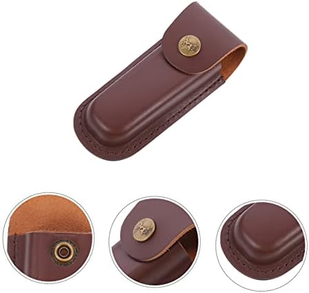 WOONEKY Leather Belt Cutter Holder Tool Pouch
