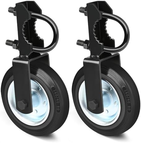 MOFEEZ Gate Wheel Set of 2 for Metal Swing Gates