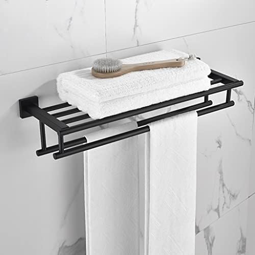 ANNBKA 304 Stainless Steel Towel Shelf Wall Mounted