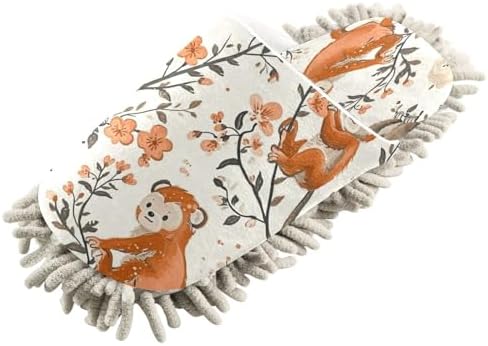 Zhirexin Cartoon Animal Kitchen Cleaning Slippers