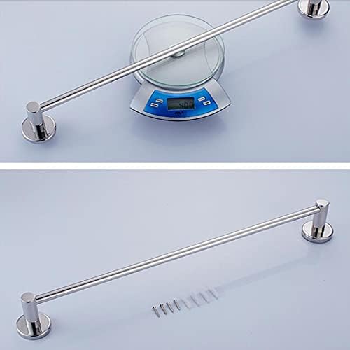 Stainless Steel Towel Rack with Silver Finish