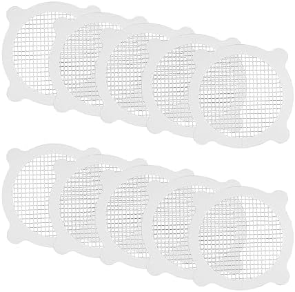 10pcs Disposable Shower Drain Hair Catcher Stickers