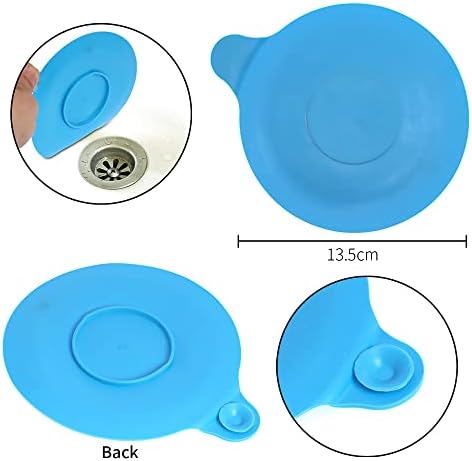 DGQ 525 Inch Silicone Bathtub Stopper with Suction Cup