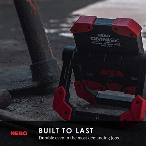 NEBO OMNI 2K Work Light with USB Power Bank
