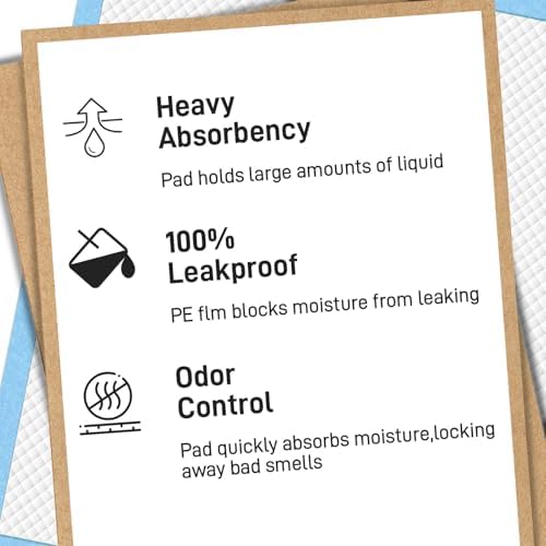 Cavry 50 Count 30x36 Super Absorbent Underpads