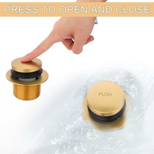 Universal Bath Tub Drain and Overflow Kit with All Metal Components 1